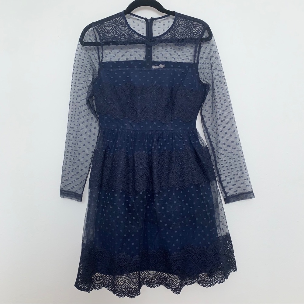 Navy Blue ASOS Homecoming/Party Dress